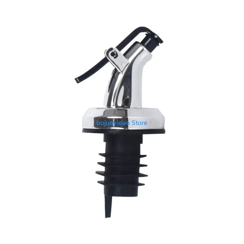 

900B Pack of 4 Liquor Dispenser Wine Pourer Lock Plug Wine Bottle Pourer for Wine Oil