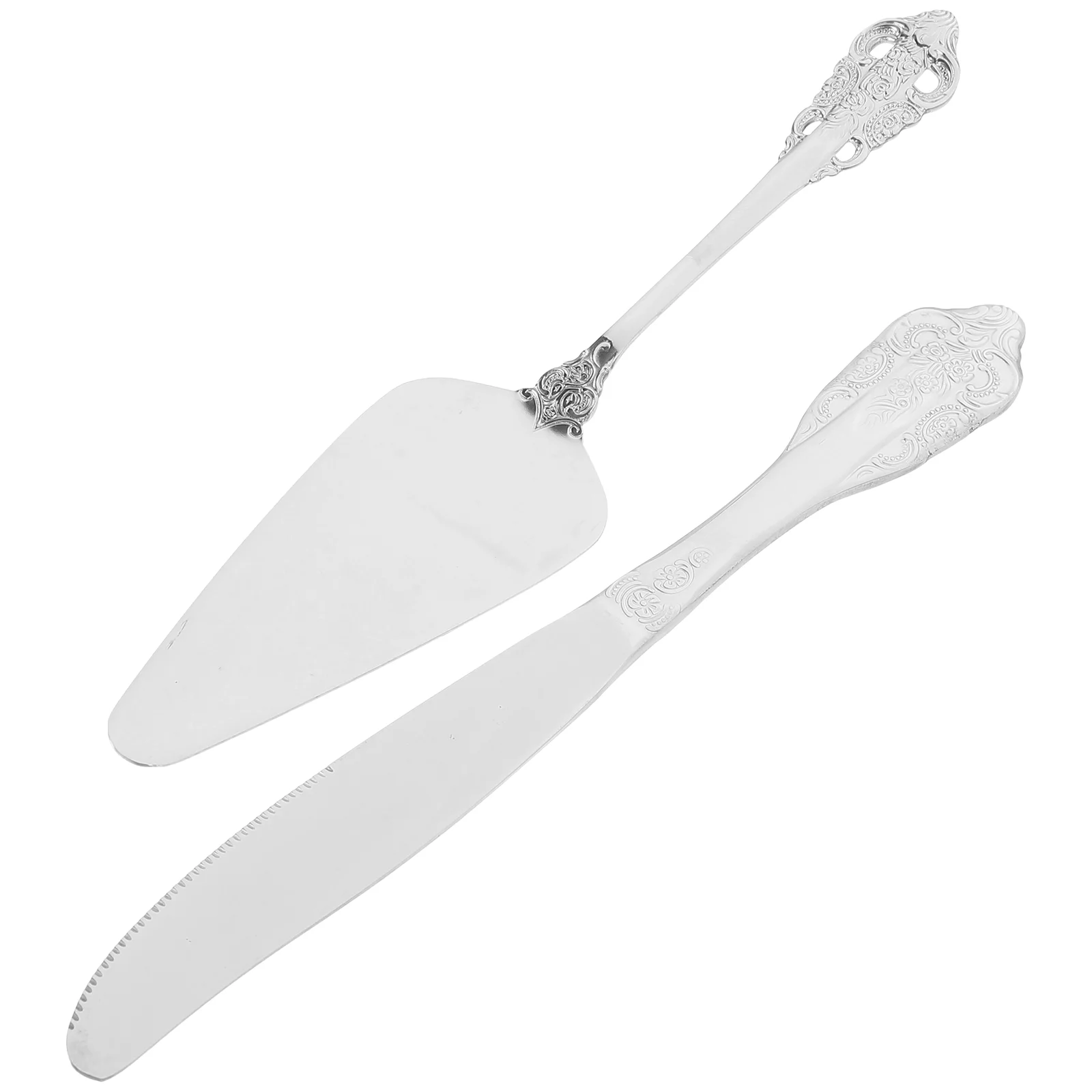 Cake Spatula Set Household Cheese Forks Peanut Butter Spreader Razor Blade Scraper Vintage