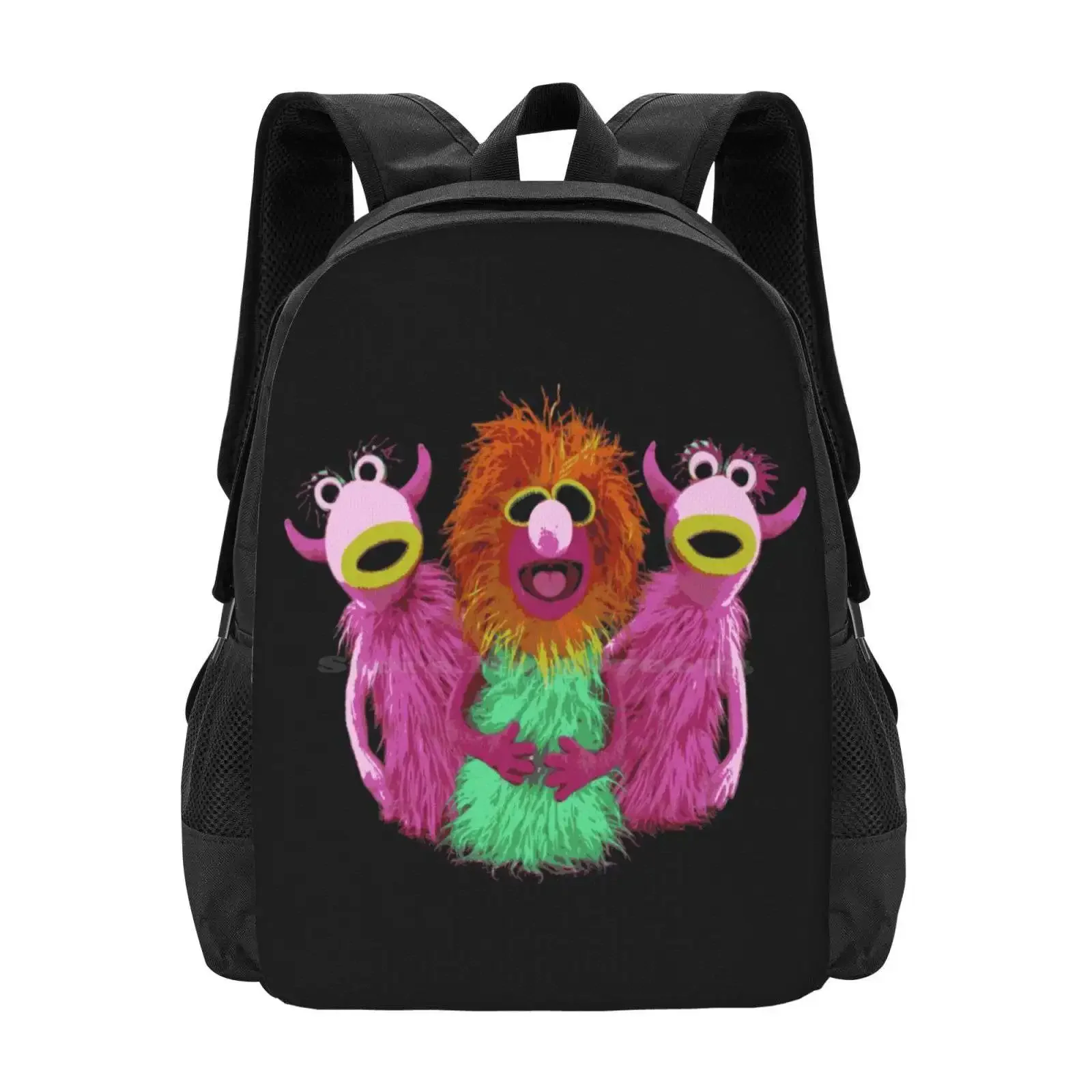 

Mahna Mahna! Backpack For Student School Laptop Travel Bag Mahna Mahna Bipp Snowths Skit Jim Henson