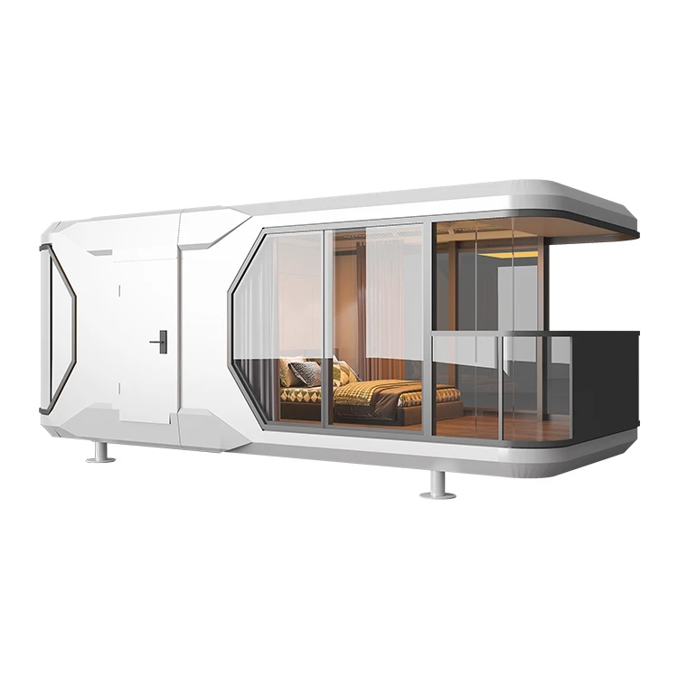 Movable Landscape Featured Hotel Private Residence Space Cap sule hot sale Outdoor Mobile Prefab House