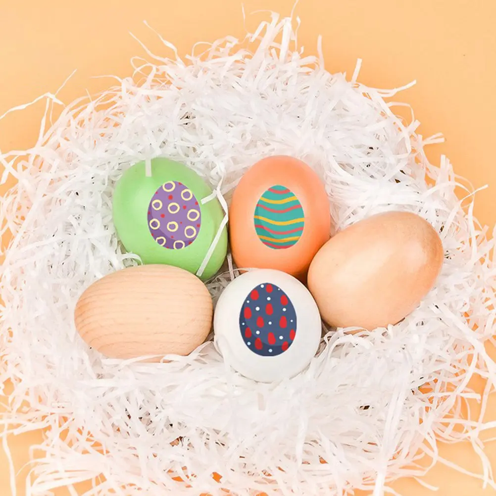 

500Pcs Easter Egg Stickers Professional Printing Self Adhesive Gift Stickers Cake Packaging Candy Box Seal Decoration