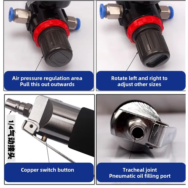 يده الهوائية الإطارات إصلاح مطرقة الهواء أداة تدليك مستقيمة الأحذية الجلدية إصلاح آلة ختم الحواف للاستخدام الصناعي