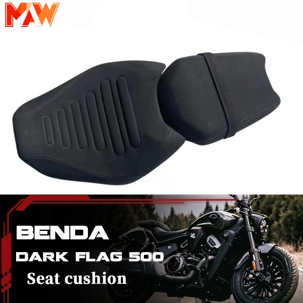 

Оригинальная подушка сиденья для мотоцикла BENDA Dark Flag 500, передняя и задняя подушка для седла, оригинальные аксессуары