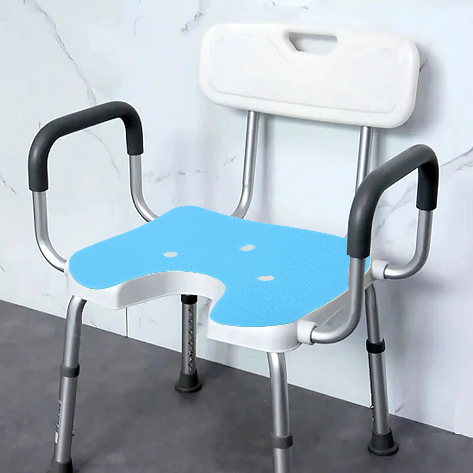 

XPE Waterproof Non slip Bath Stool Cushion 30x50cm Shower Bench Pad Household Replaceable Stool Seat Bathroom stool
