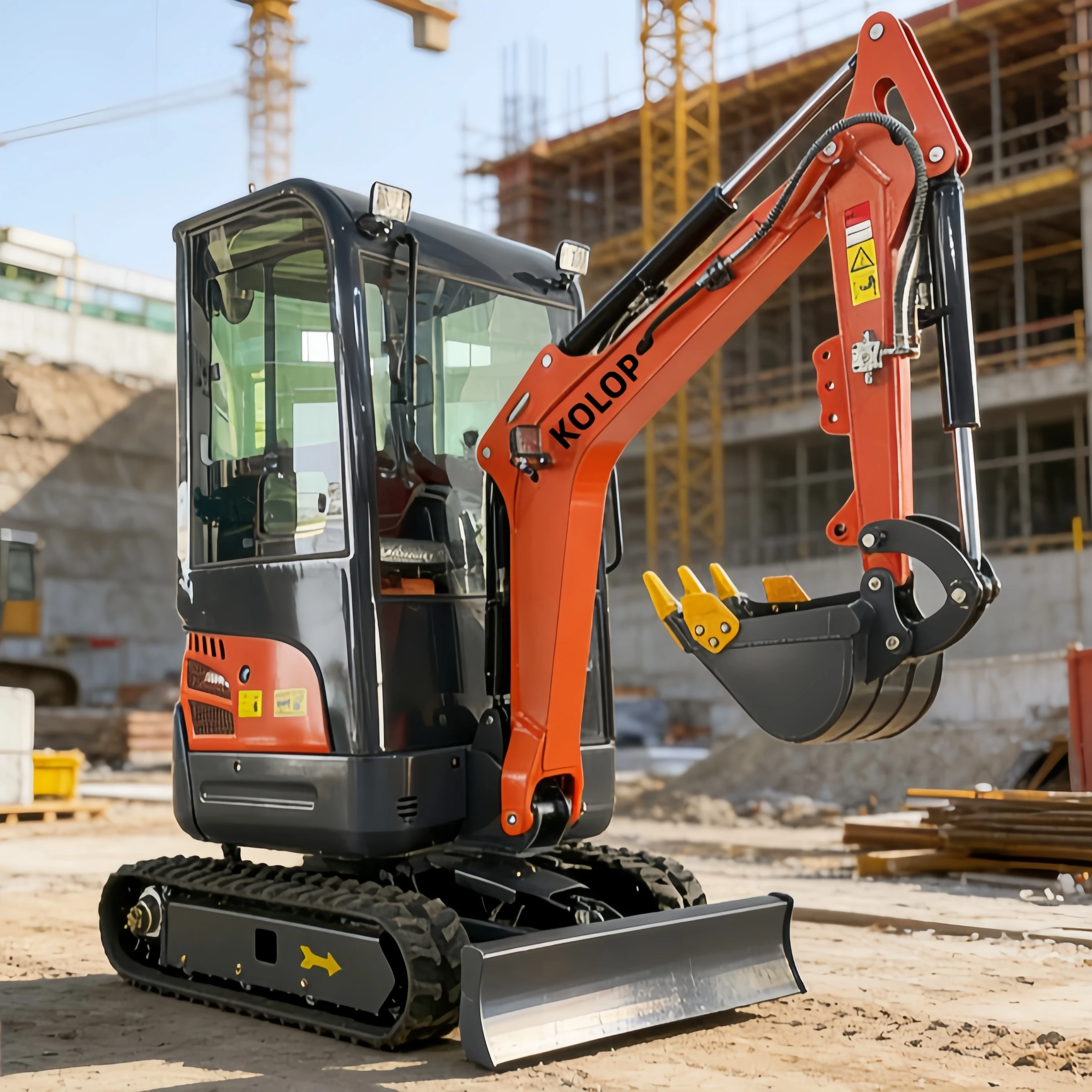 Mini Excavator Encl…