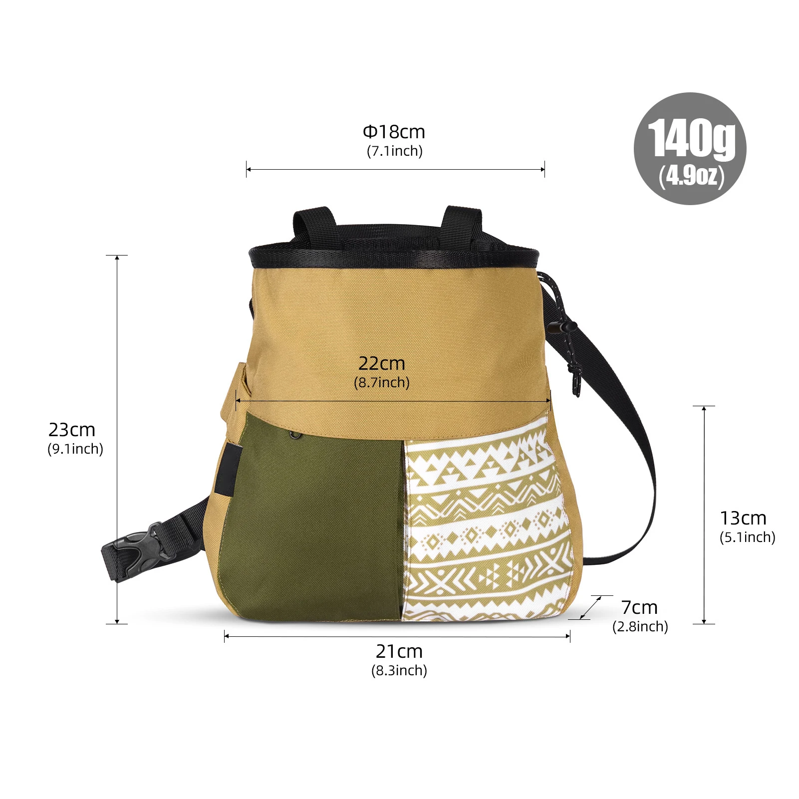 Mountaineering Chalk Bag Large - Chalk Bag review and price