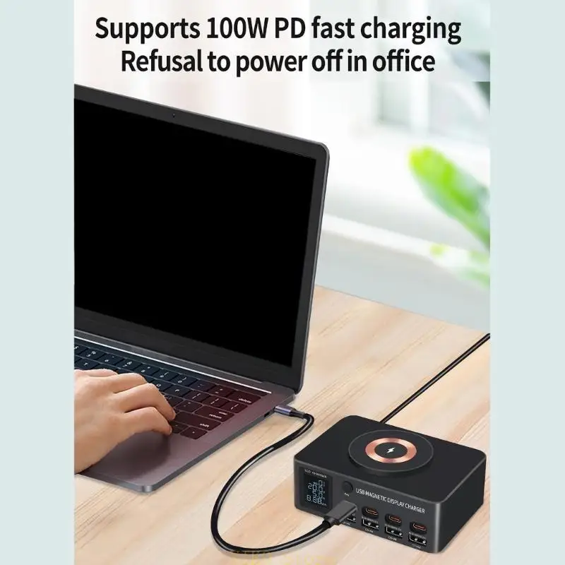 

K32C Type C PD 100W Fast Multi USB Fast Charging Station For iPhone