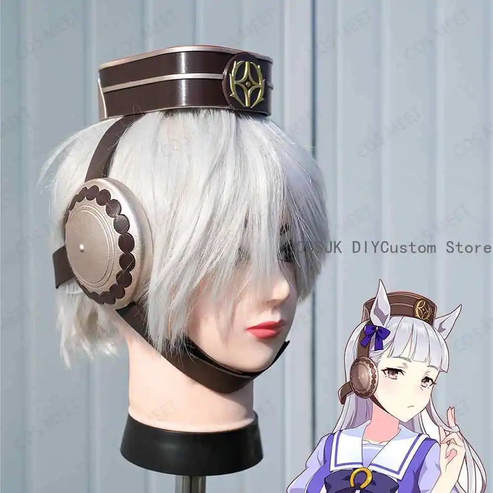 

Аниме Uma Musume Pretty Derby Gold Ship Косплей Головные уборы Хэллоуин Карнавал Конвенция 3D Печать Аксессуары Для Волос Реквизит