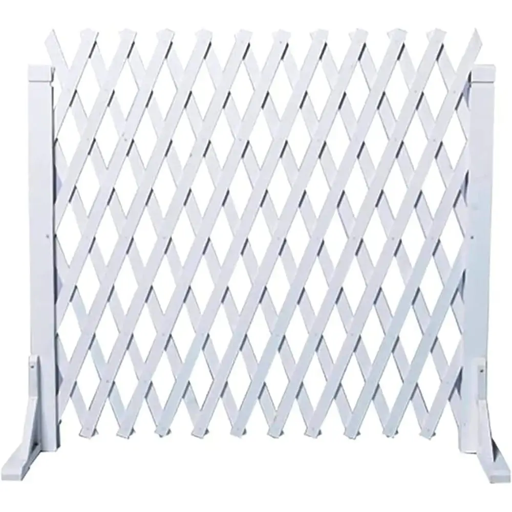 

Adjustable Wooden Garden Trellis, Durable Freestanding Fence, Collapsible Plant Barrier and Pet Enclosure (150cm x 200cm)