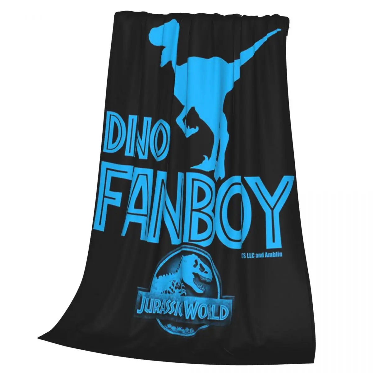 Dino Fanboy - Jurassic World Blanket Soft Warm Flannel Throw Blanket Bedding for Bed Living room Picnic Travel Home Couch
