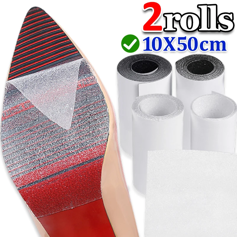 High-heel Sole Anti-slip Protector Sticker Shoe Bottom Ground Grip Protective Outsole Insole Pad Self-adhesive Soles Accessorie