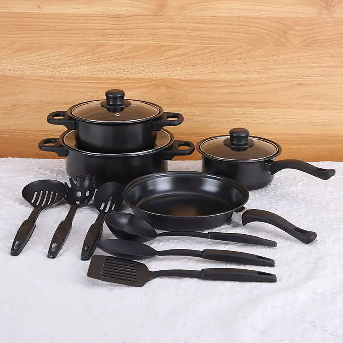 NEUES 13-teiliges Topfset Induktion Antihaft-Kochtopfset | Induktions-Küchen-Topfset DE
