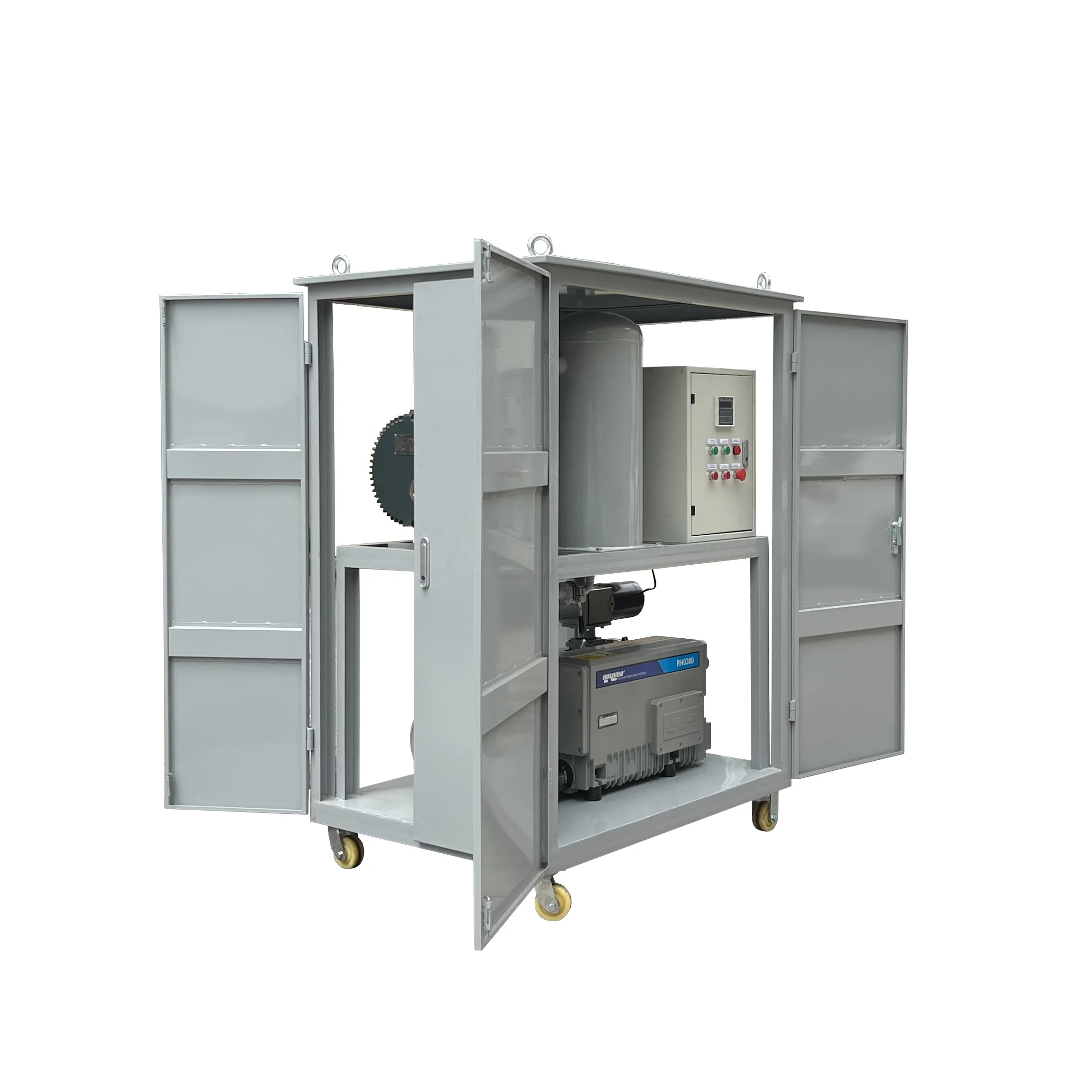 ZKCC جديد مزدوج المرحلة فراغ محول النفط المياه وفاصل الشوائب