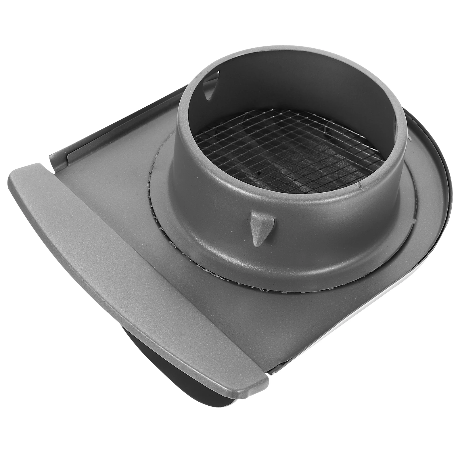 Stainless Steel Air Vent Cover 100MM U Lightweight Windproof Rainproof Exhaust Pipe Protector Chimney Ventilation Hood Metal Air