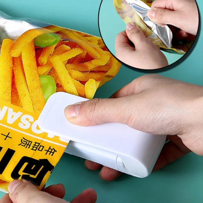 Mini zgrzewarka do torebek termicznych Zgrzewarka do torebek Termiczne plastikowe zamknięcie torebek na żywność Przenośna zgrzewarka do pakowania Akcesoria kuchenne