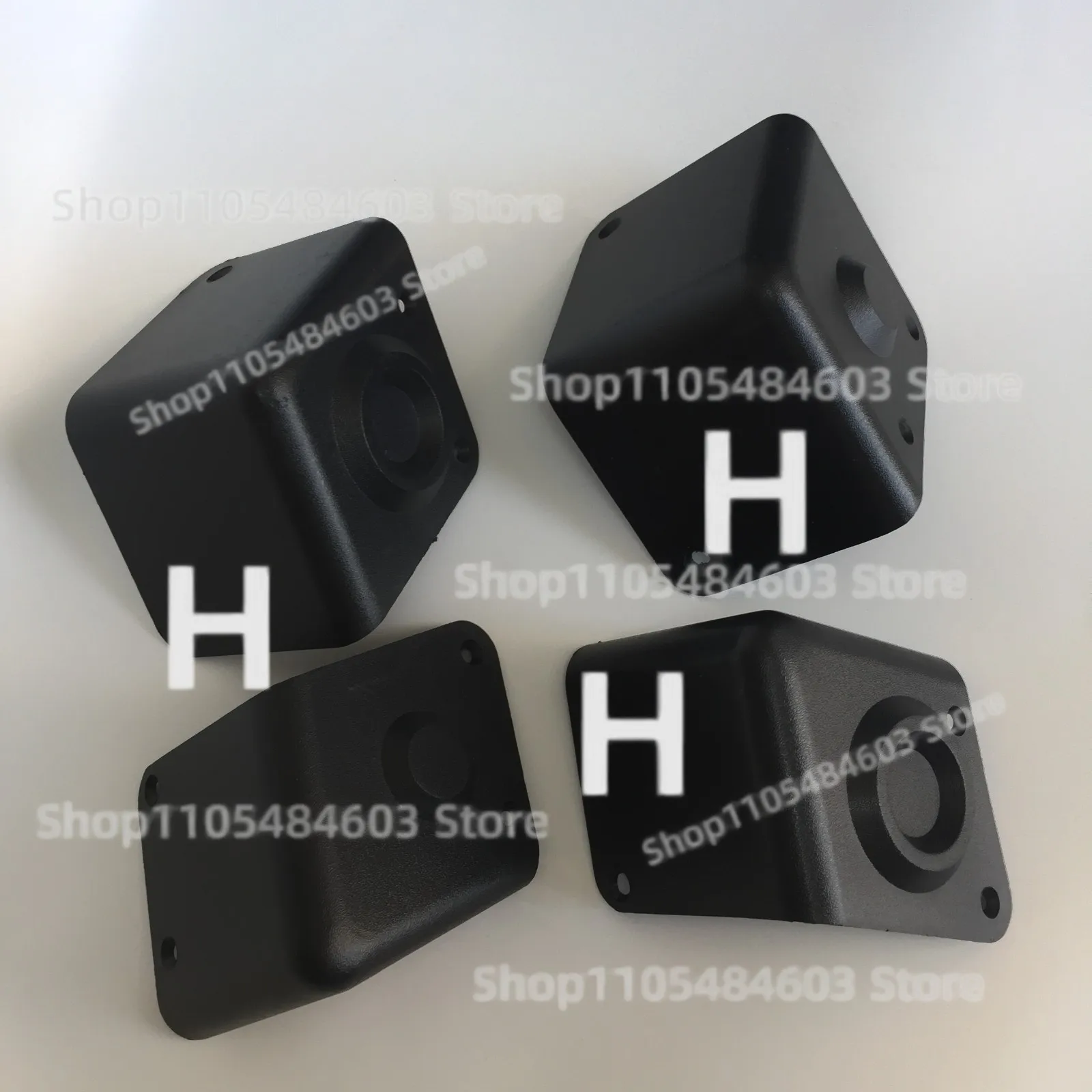 LKGJ Set/4 Plastic Tapered Speaker Box Corners For JBL MR838 MR818 MR826 Cabinet Blk