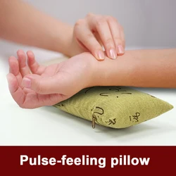 Cotton and linen fabric TCM traditional Chinese medicine diagnosis pillow cleanable pulse volume blood pressure pillow hand pad
