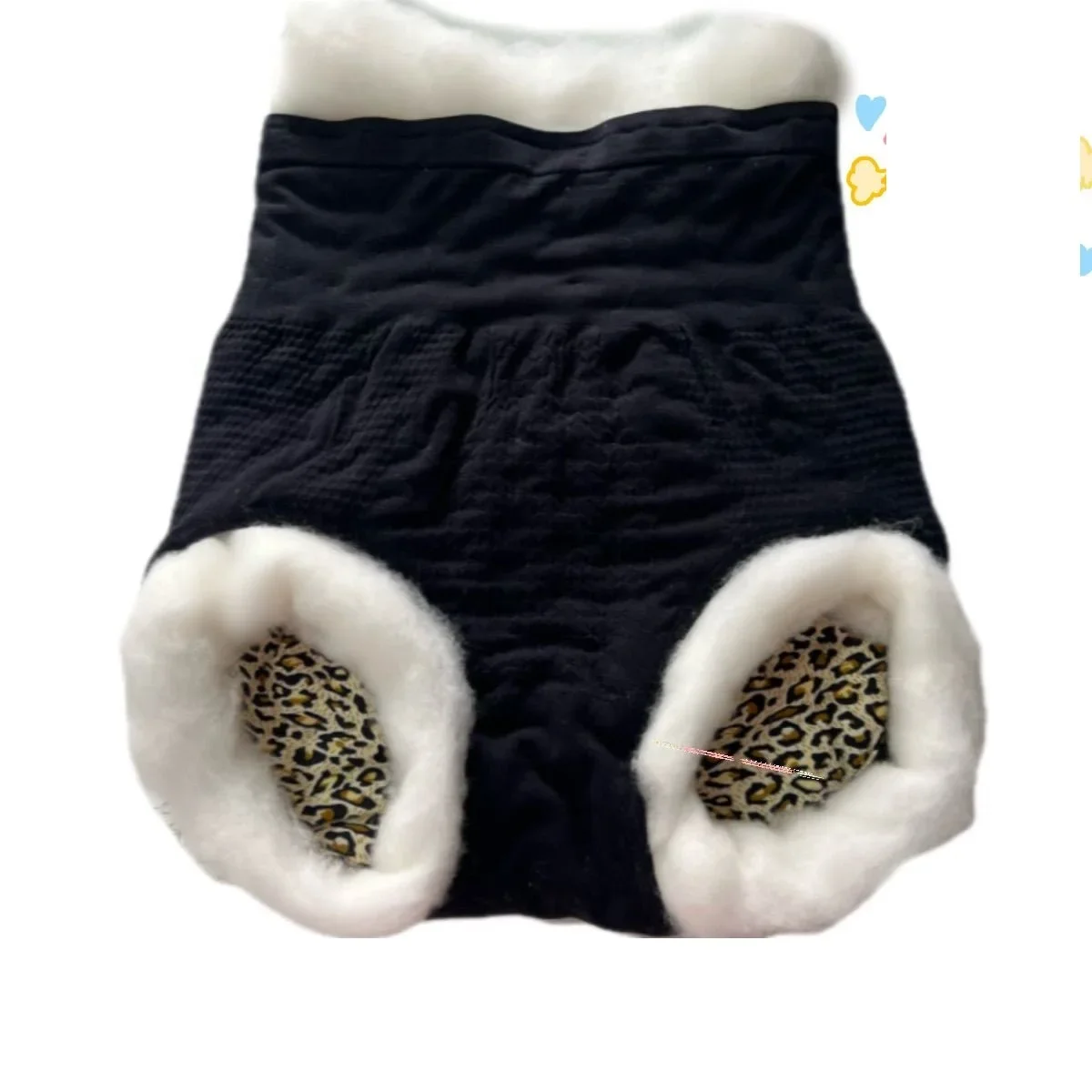 Women High Wasit Cotton Blended Thick Puffy Briefs Panty Handmade ABDL Water-Absorb Nursery Sleek Proof