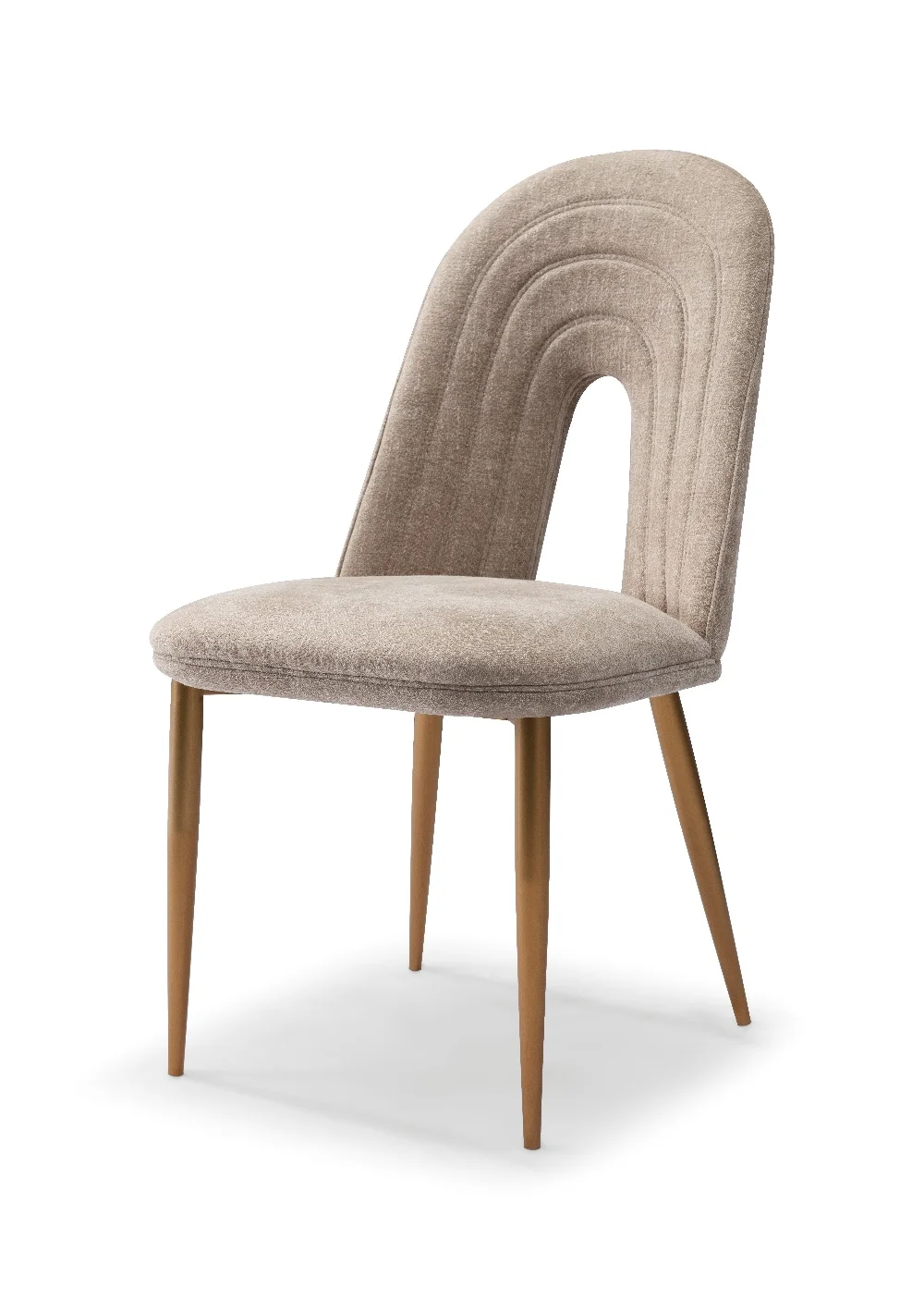 

m Modern Leisure Chair Home Office Hotel Dining Durable and Comfortable Leather Chair Gold Metal Legs m