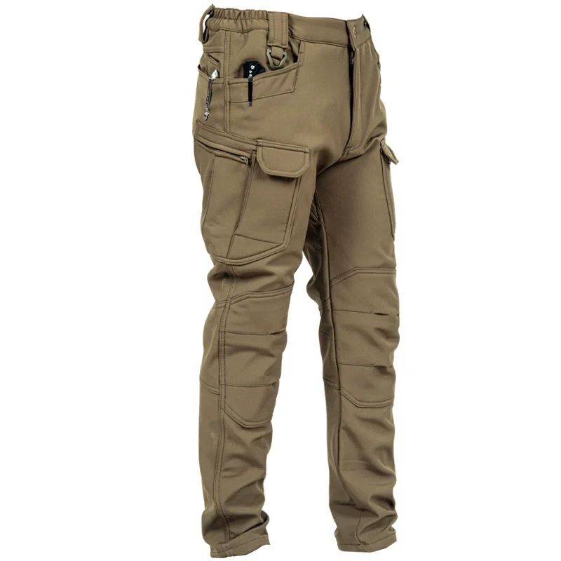 Men\'s tactical pants, casual work pants, durable forestry work pants, thick mountaineering pants, labor protection clothing