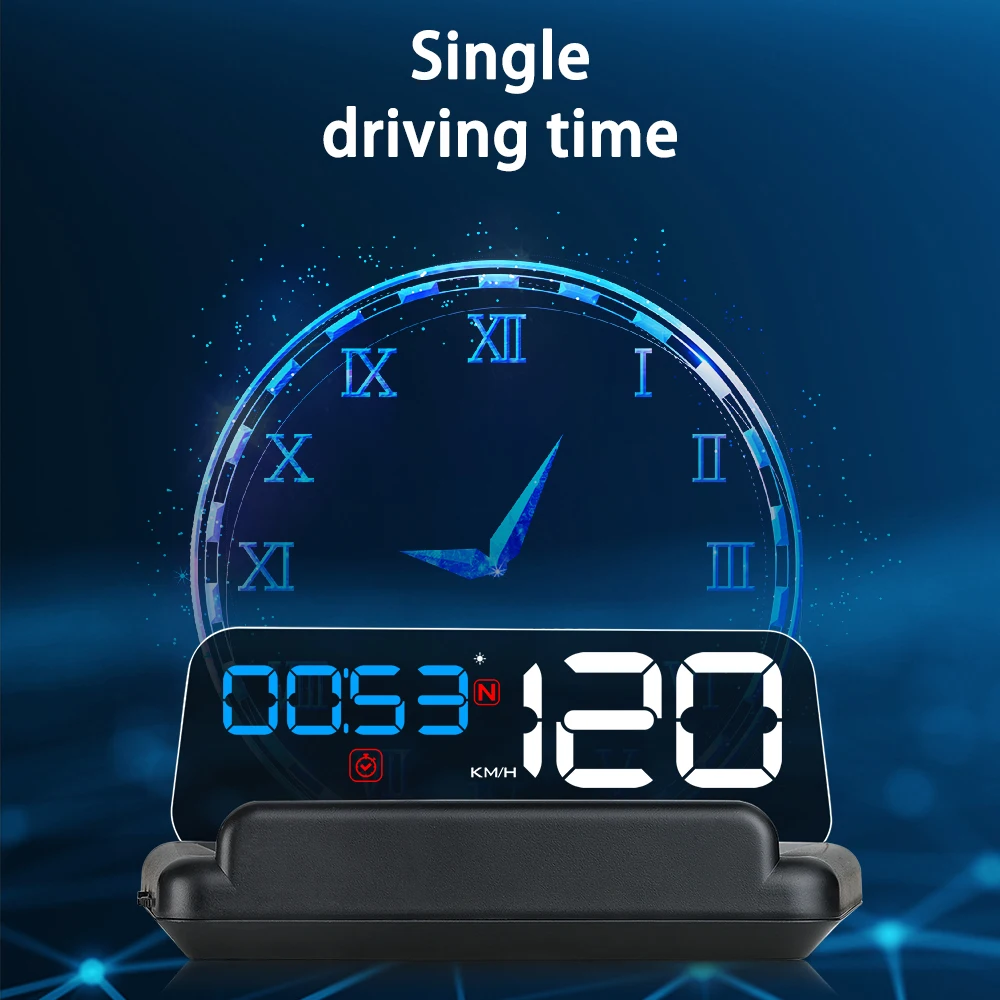 

T900 Car For HUD Head up Display Auto Electronics Speedometer Display GPS Mirror Universal Windshield Projector Car Accessories
