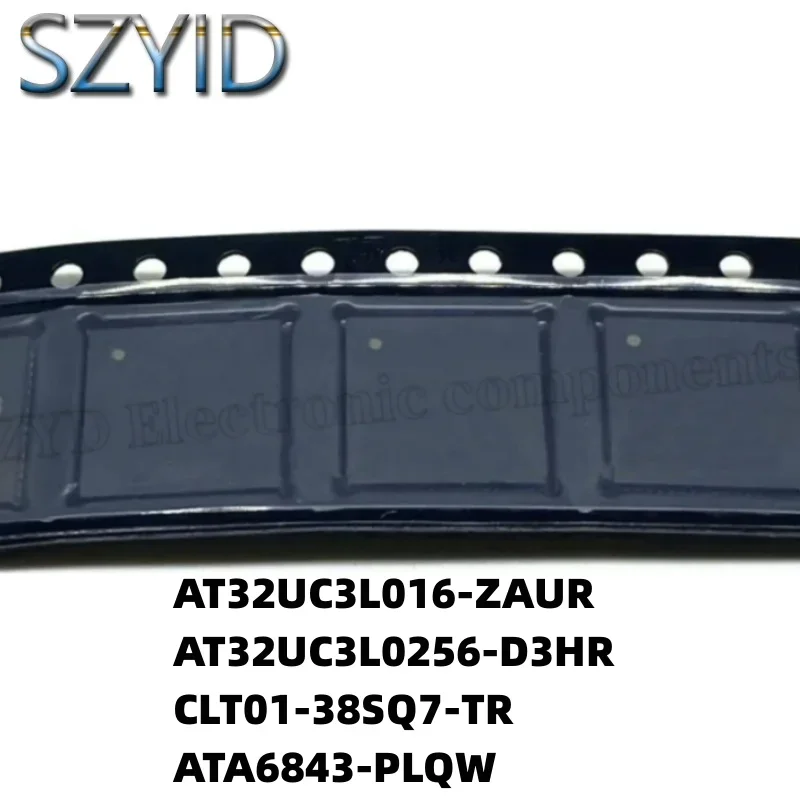 1PCS  QFN48-AT32UC3L016-ZAUR AT32UC3L0256-D3HR CLT01-38SQ7-TR ATA6843-PLQW