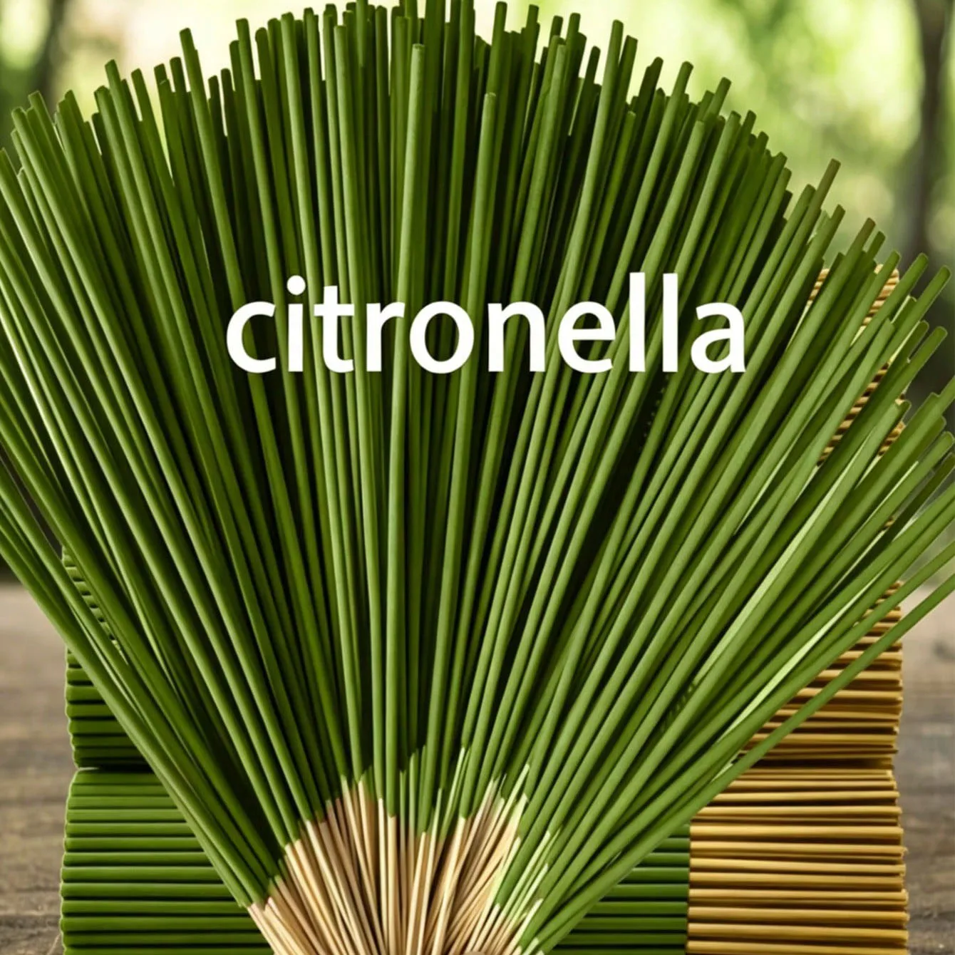 50/110/160Pcs Citronella Incense Sticks, Handmade Using Traditional Methods, Long-Lasting Fragrance, Refreshing and Invigorating, Deodorizing and Odor-Eliminating, Suitable for Living Room, Study Room, Bedroom, Tea Room, and Garden