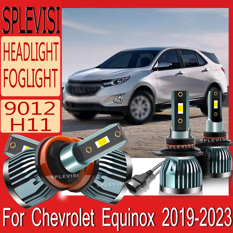 

Headlight foglight LED Strong Power Tool-Free Mount lifespan 60000hrs waterproof For Chevrolet Equinox 2019 2020 2021 2022 2023