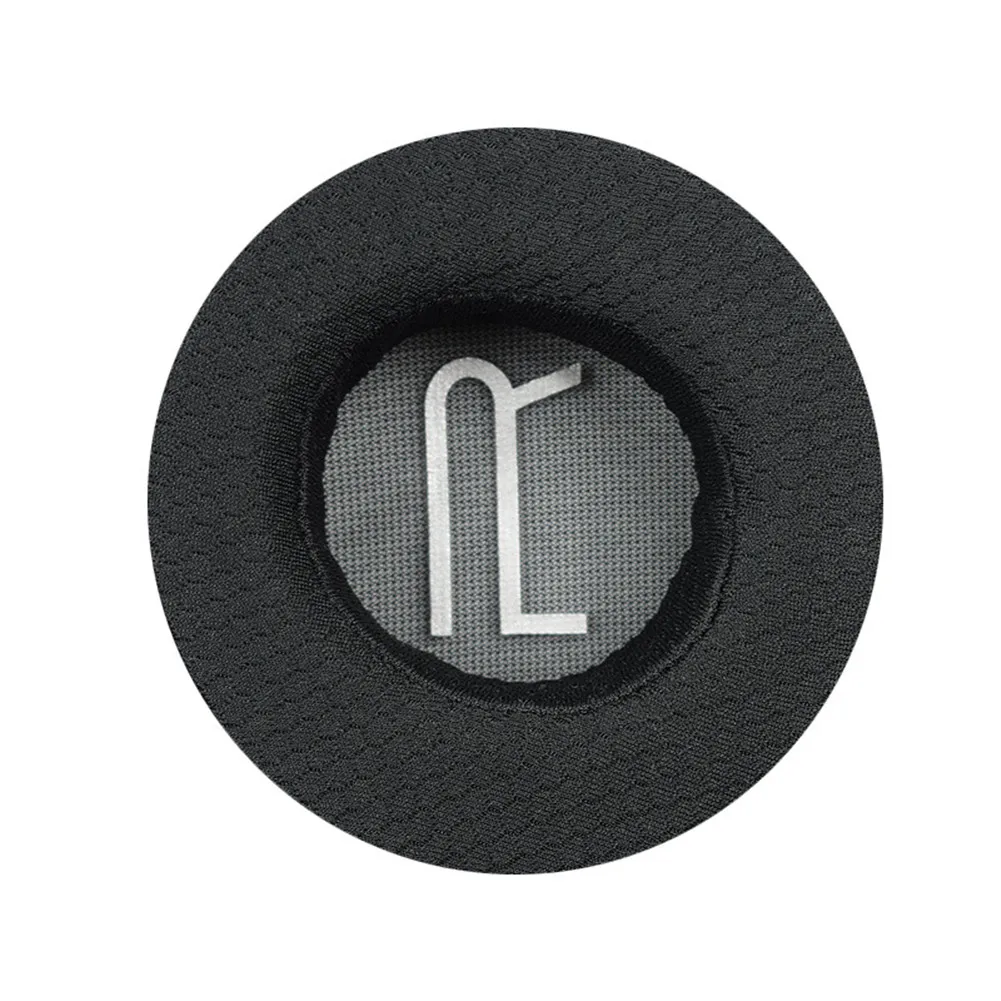 1 par de almohadillas de malla de espuma viscoelástica izquierda + derecha para auriculares Plantronics RIG 400