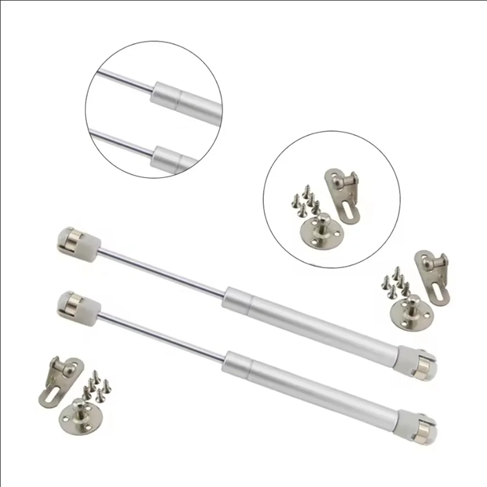 6 قطعة 80N/100N/120N مفصلات الأثاث البقاء لينة إغلاق مفتوحة 2 قطعة الأثاث الهيدروليكي باب رفع دعم صامت لخزانة المطبخ #5