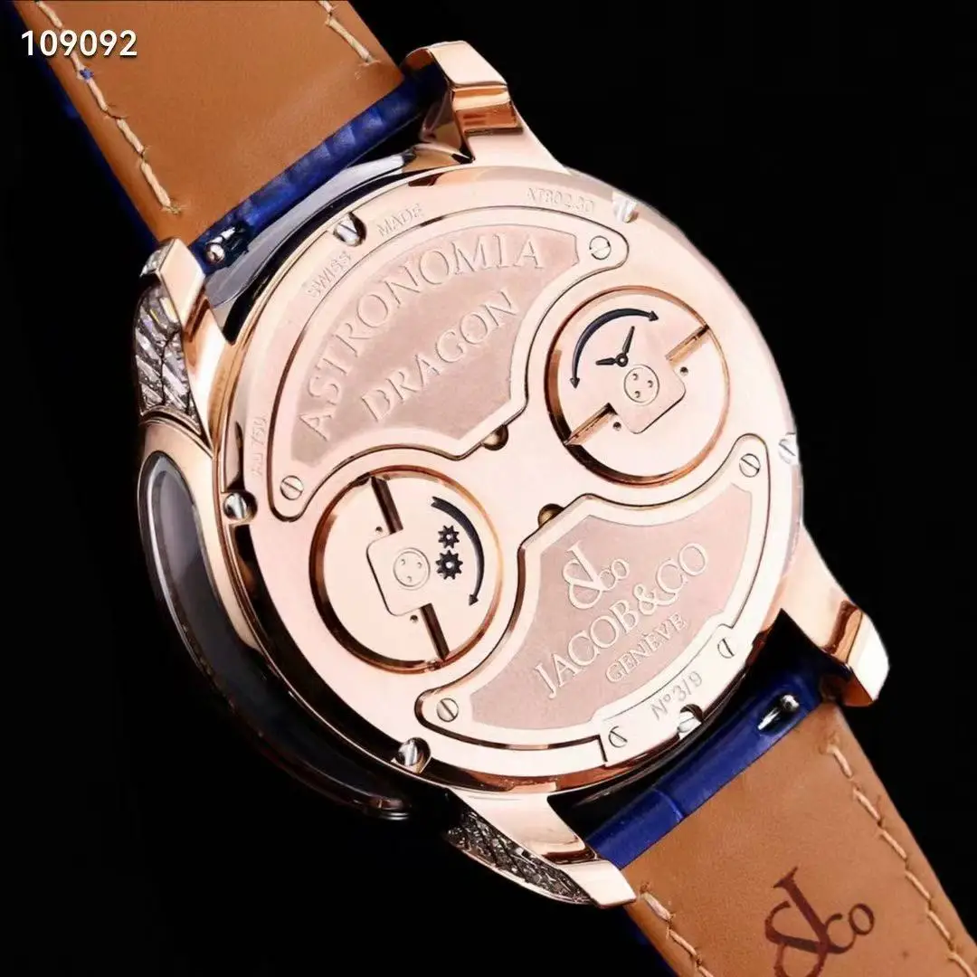 JACOB Celestial Tourbillon Men's Mechanical Watch Global Limited Edition Diamond Set automatic watch men automatic sapphire