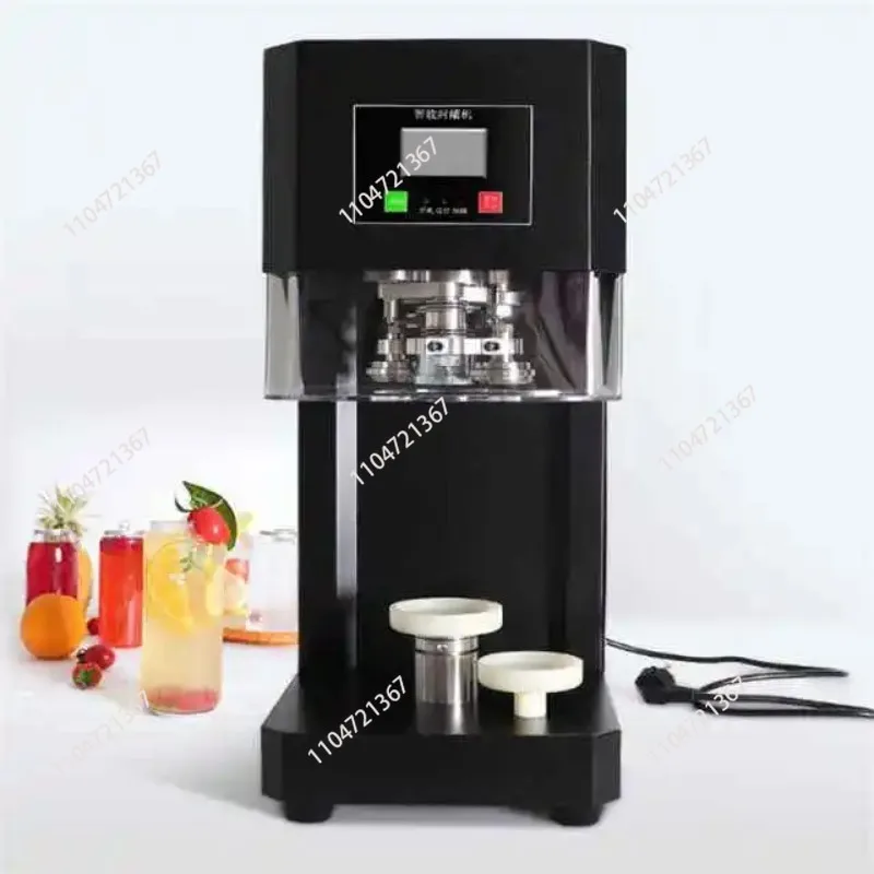 

Small Automatic Sealing Machine for Plastic Aluminum Cans Efficient Can Sealer