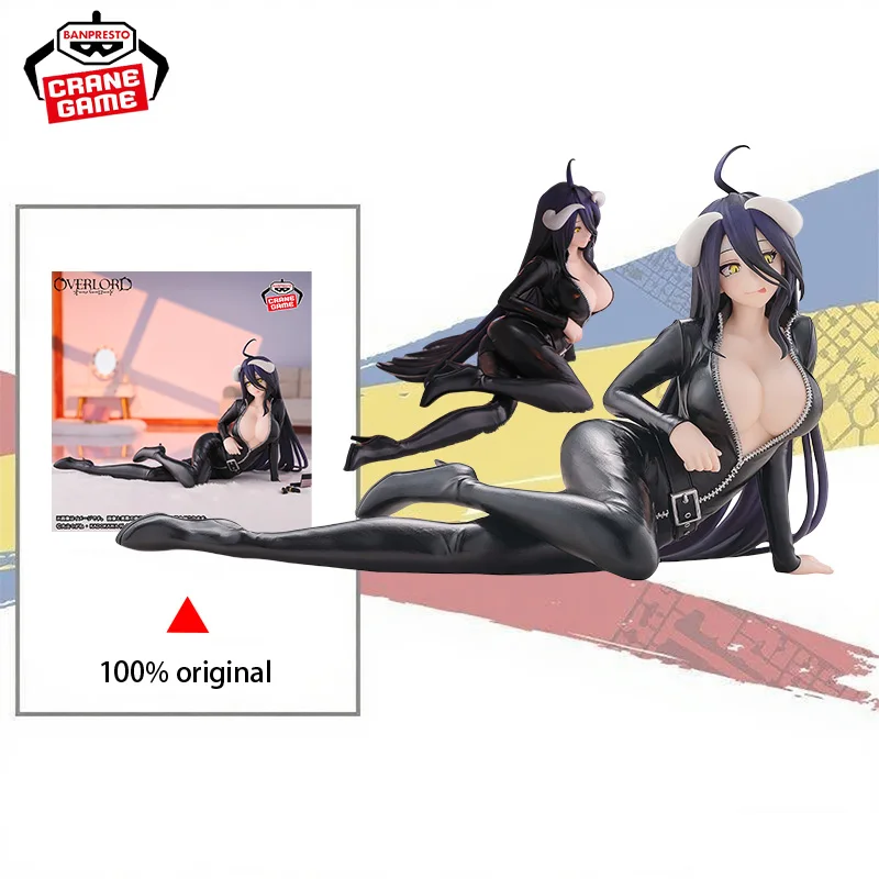 

In Stock BANDAI OVERLORD IF Relax time albedo Anime Action Collection Figures Model Toys Ornaments Birthday Gift Original