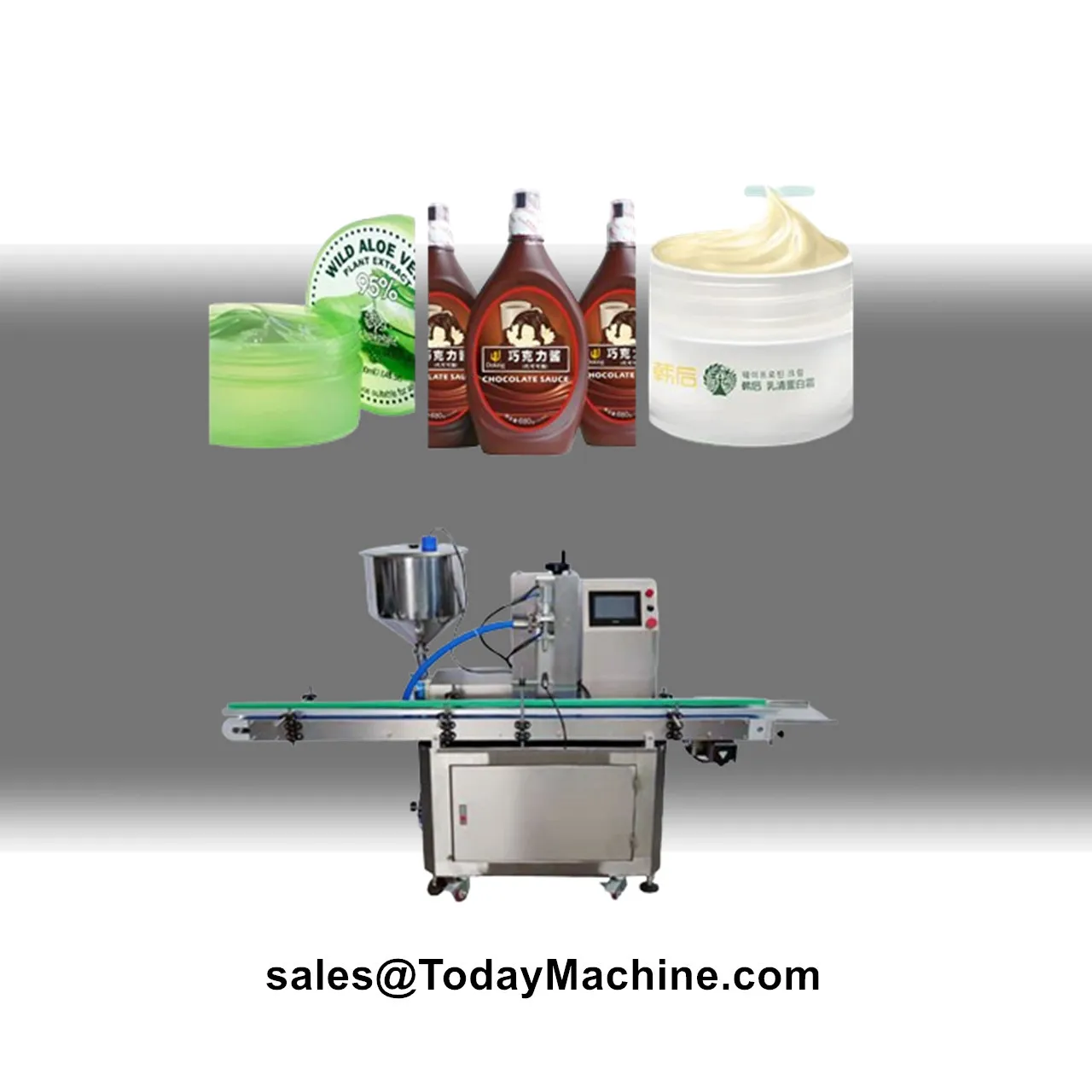 Automatic Cosmetic Shampoo Body Lotion Paste Filler Bottle Filling Machine Line