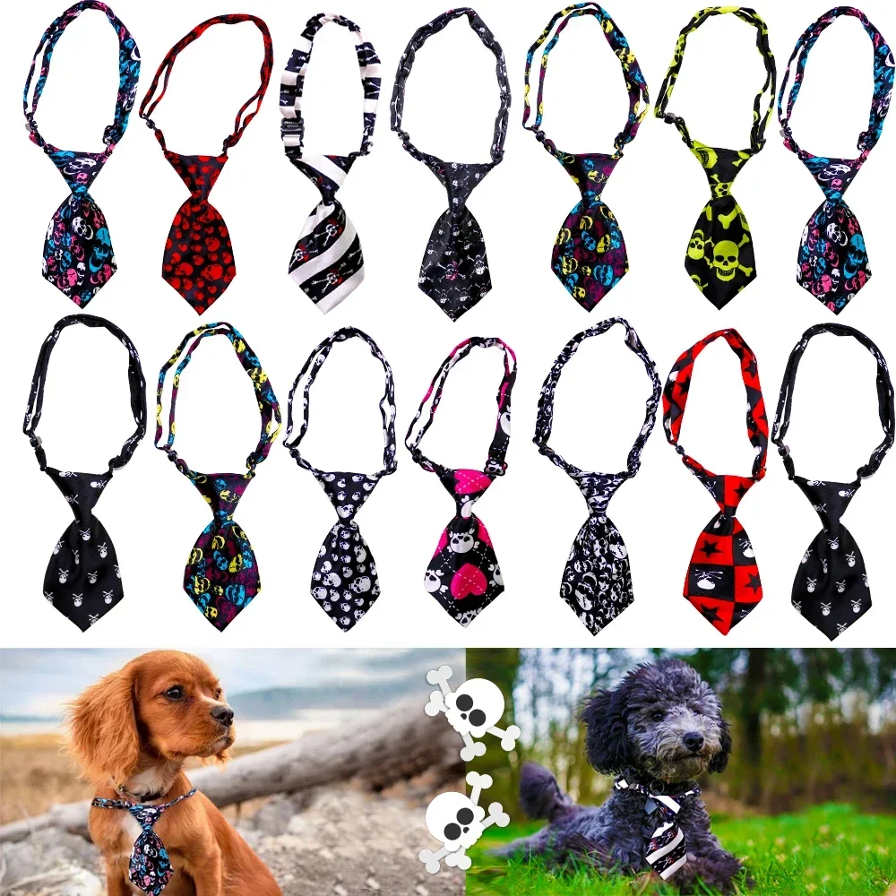 30/50/100pcs Dog Neckties For Valentine\'s Day Dogs Bowties/Tie Small Dogs Pets Bow Tie Regular Necktie For Small Dogs Cats