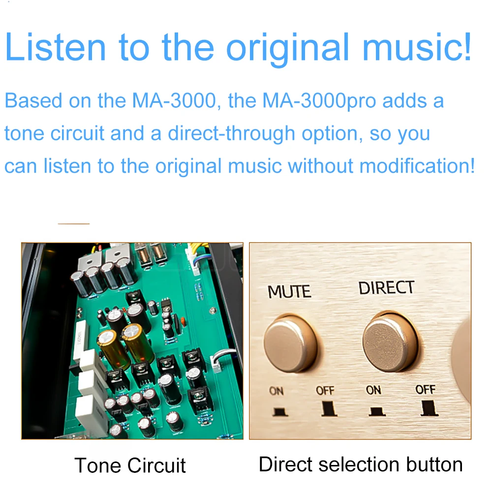 Replica Accuphase MA-3000 Pro amplifier 300W*2 HiFi home high-end audio sound amplifier replica original circuit