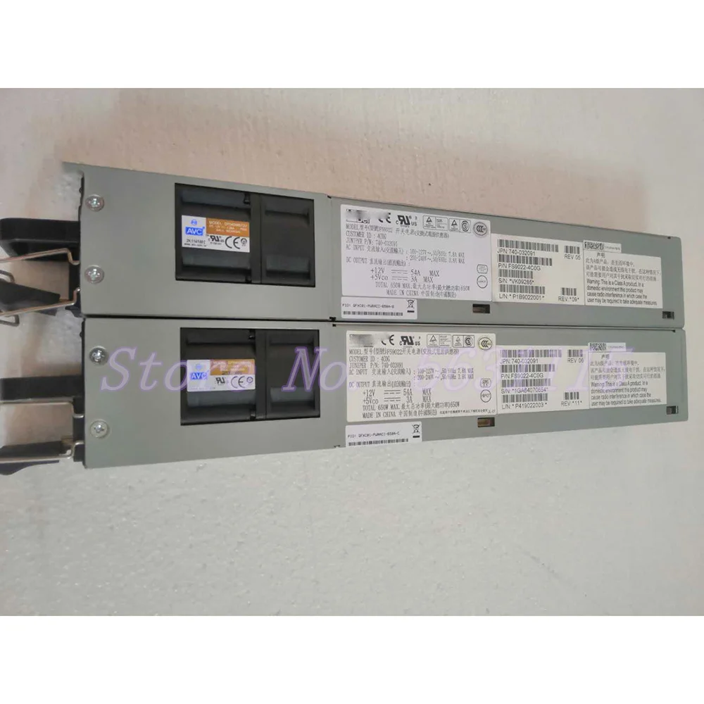 

1 шт. настольный блок питания QFXC01-PWRACI-650A (740-032091) 3500 650 Вт работает отлично