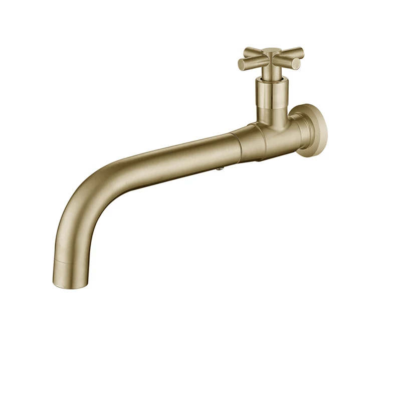 

Kitchen Sink Faucet Wall Mount Basin Faucet Outdoor Garden Spout Mop Pool Tap Wash Faucet Single Cold Water Bathroom Accessories