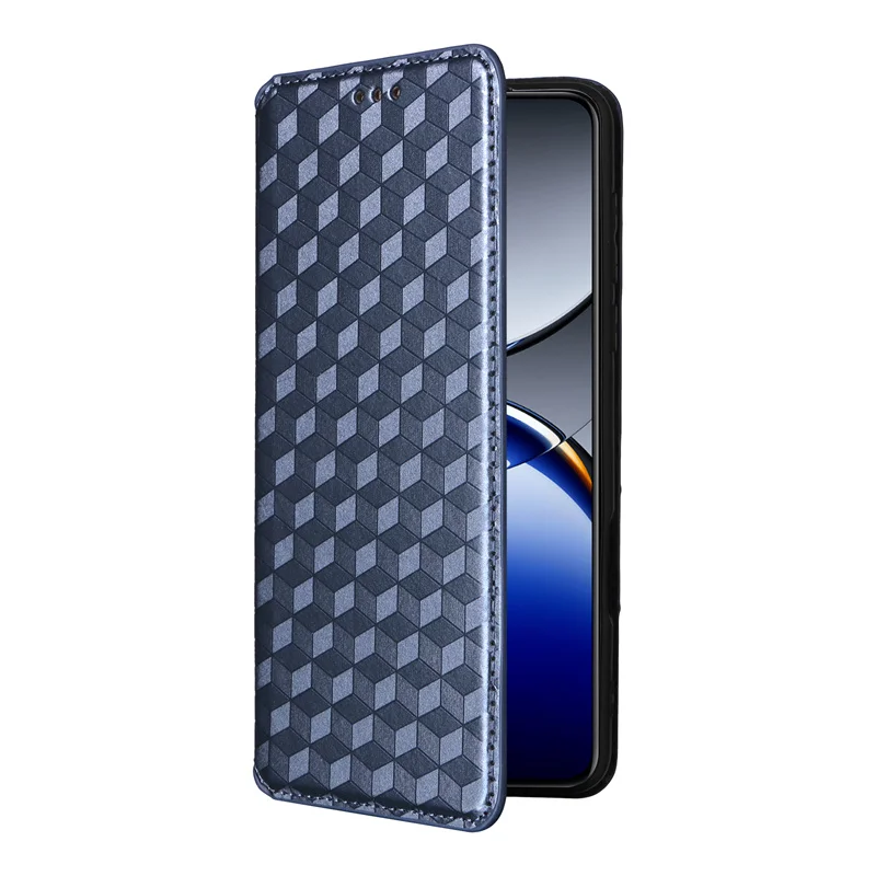 For OPPO Find X8 Pro 5G stereoscopic lines flip wallet skin PU case purse for OPPO Find X8 Pro Magnetic Phone Cover