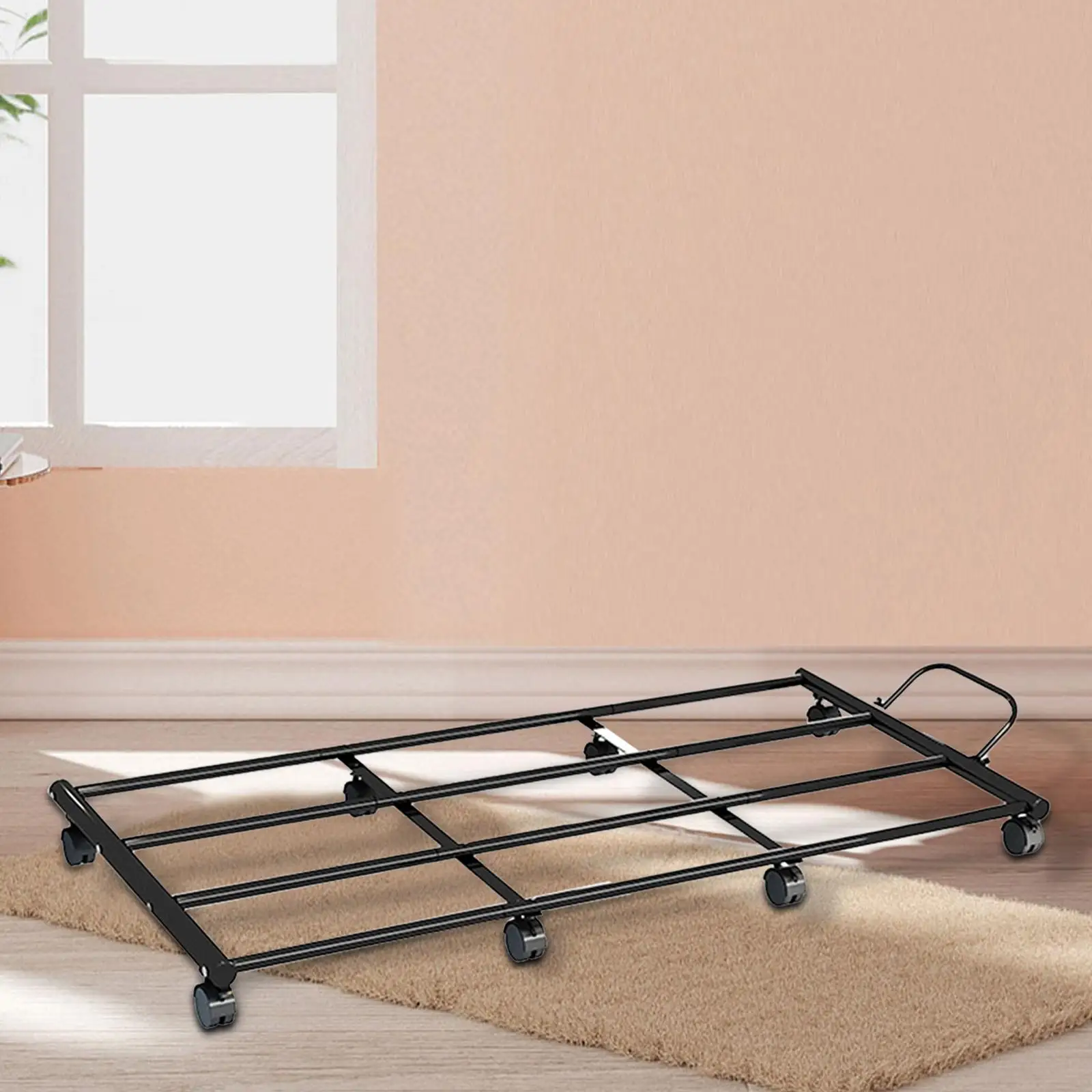 

Under Bed Storage with Handle Flat Storage Drawer for Home Household Shoes