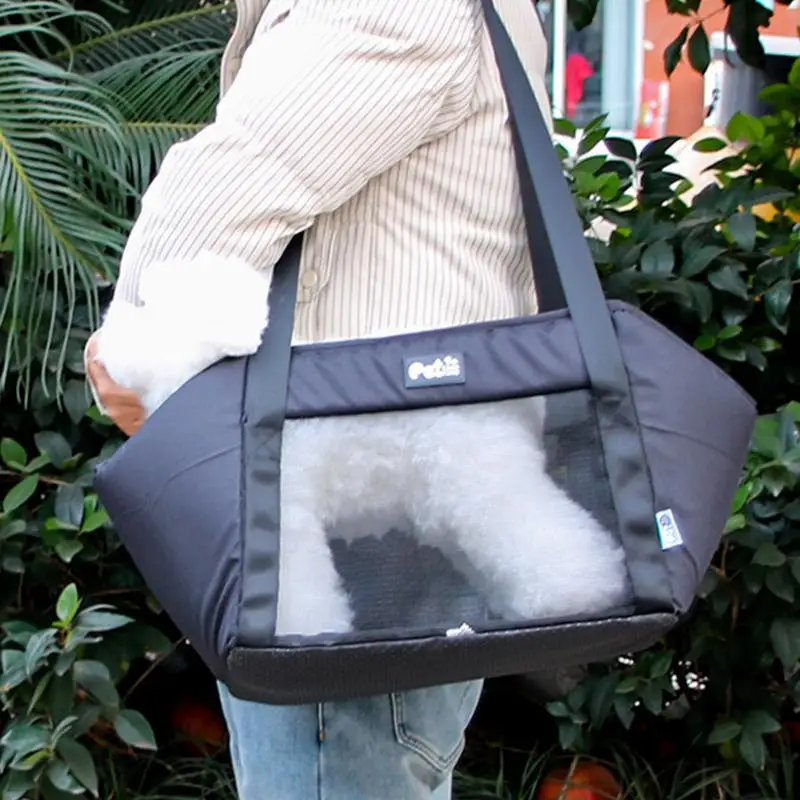

Pet Carrier Bag Portable Shoulder Tote Pouch For Cat Pet Carrier With Detachable Strap For Driving Vet Visits Walking Going Out