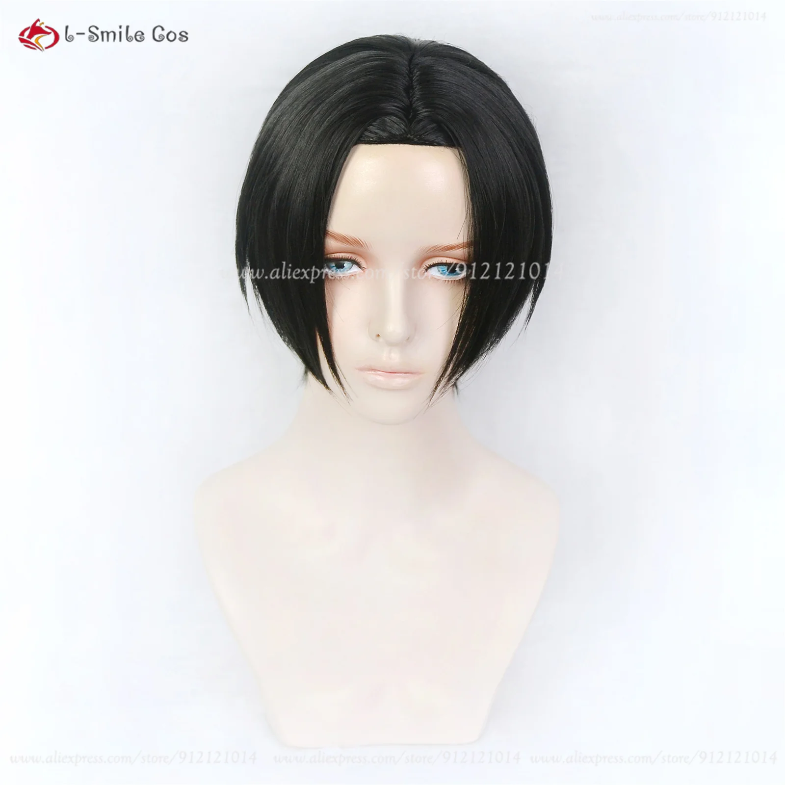 Anime NANA Oosaki Nana Cosplay Wig Short Black Wig Heat Resistant Synthetic Hair Nana Osaki Halloween Party Women Wigs + Wig Cap