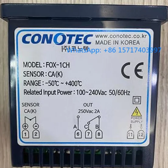 

Корея **** Контроллер температуры и влажности TEC FOX-1PH термостат FOX-1CH