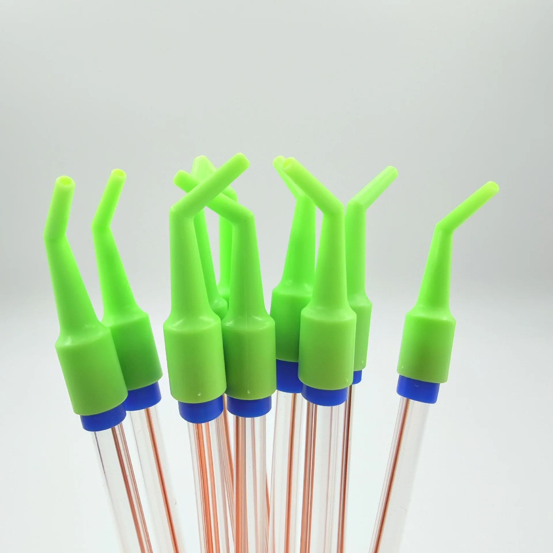 10pcs Dentistry Disposable Suction Tip Conversion Head Saliva Ejector Aspirator Tube Bend Pipe Oral Cavity Surgery Straw Tool