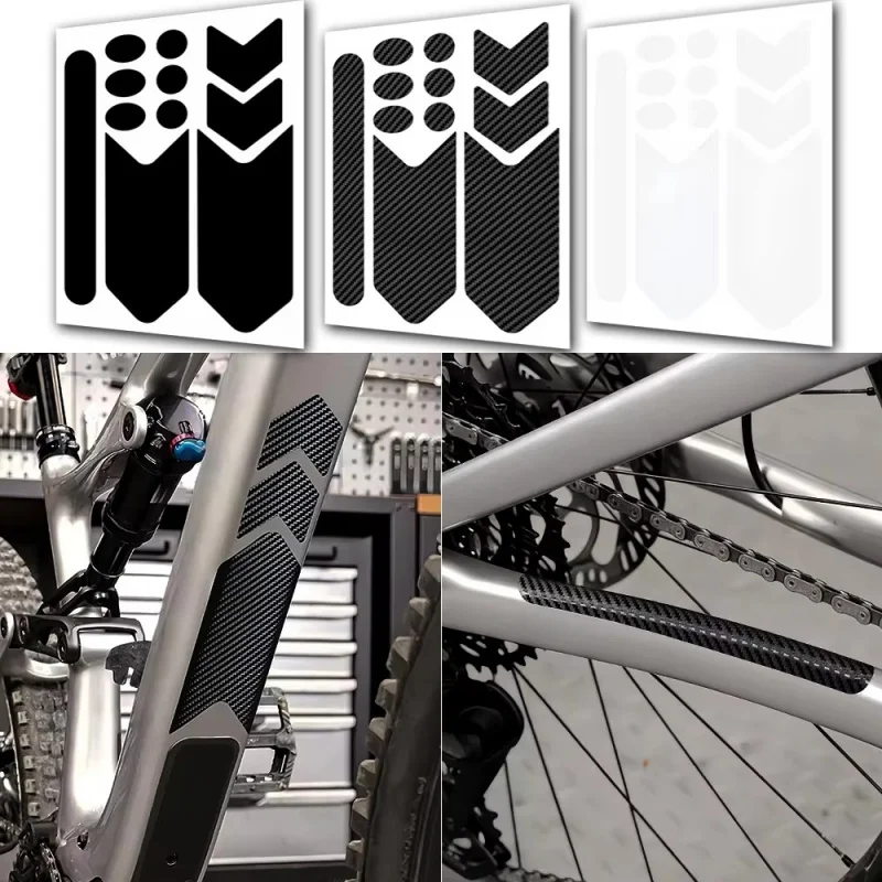 

1-3 pcs Mountain Bike Frame Guard MTB Bike Frame Protection Sticker for Road Bike MTB