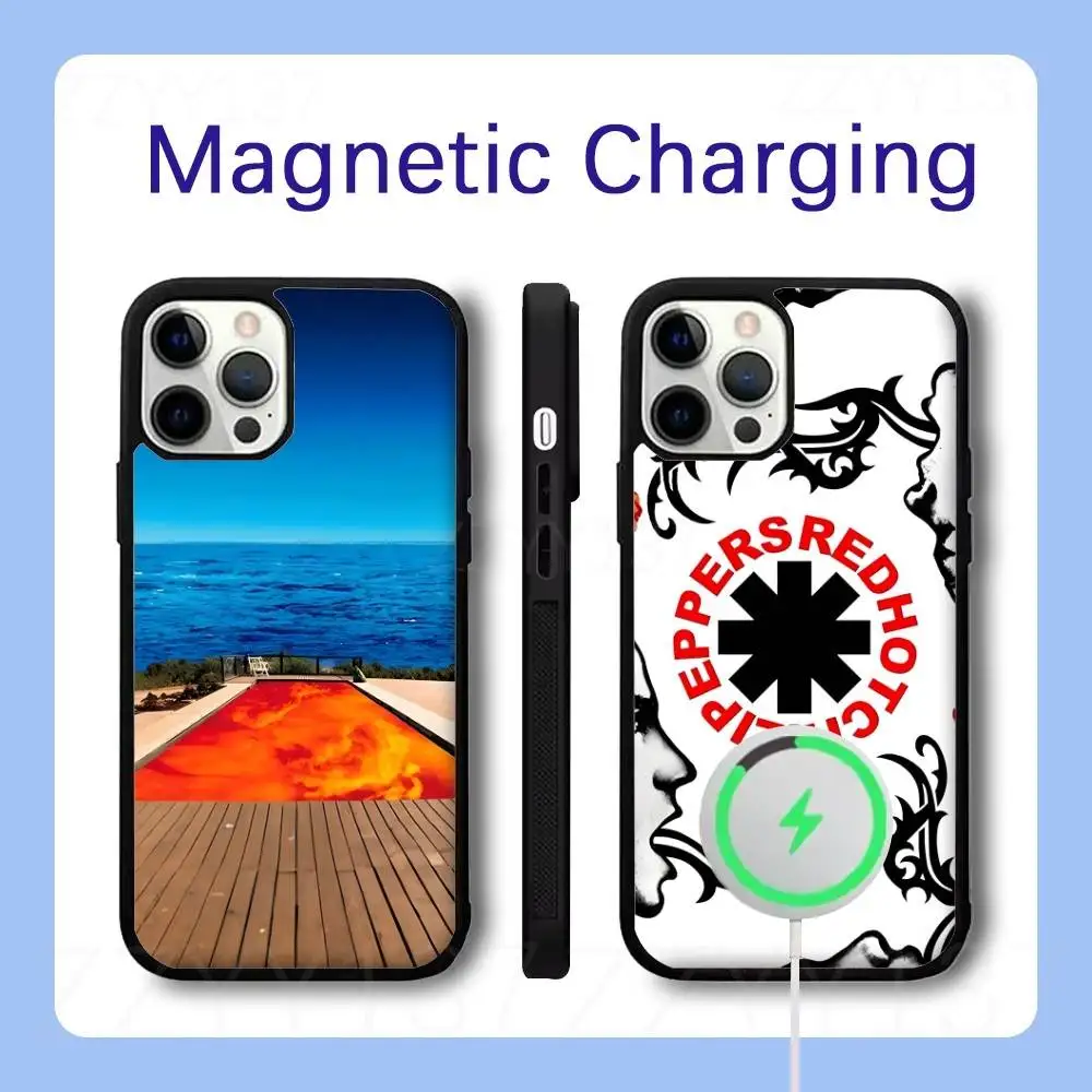 

Red Hot Chili P-Peppers Phone Case For iPhone 17,16,15,14,13,12,11,Pro,Max,Plus,Air,Mini,SE Magsafe Magnetic Wireless Charging
