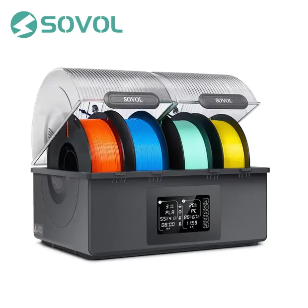 Sovol Filament Dryer 4 Spools, with 85℃ Max Temp, Auto