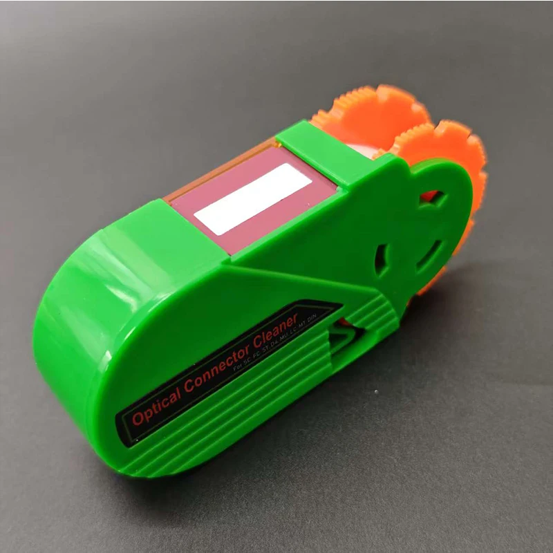 KCC-600 Fiber Optical Cleaner Kassette SC/FC/LC/ST Fiber Wiping Tool FTTH Optic Fiber Cleaner Tools