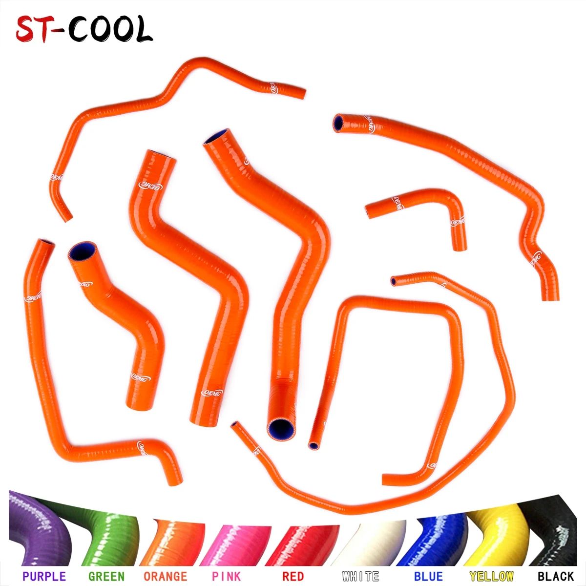 

For 2003-2012 Mazda RX-8 RX8 SE3P 13B-MSP 1.3L 2004 2005 2006 2007 2008 2009 10 Heater Silicone Radiator Hose Kit 9Pcs 10 Colors