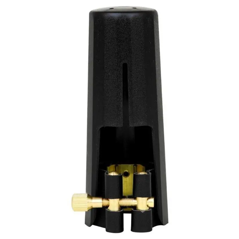 652F Tenors Saxophone Mouthpiece Ligature Fastener with Plastic Caps Leather Saxophone Mouthpiece Ligature Caps Clip Enduring